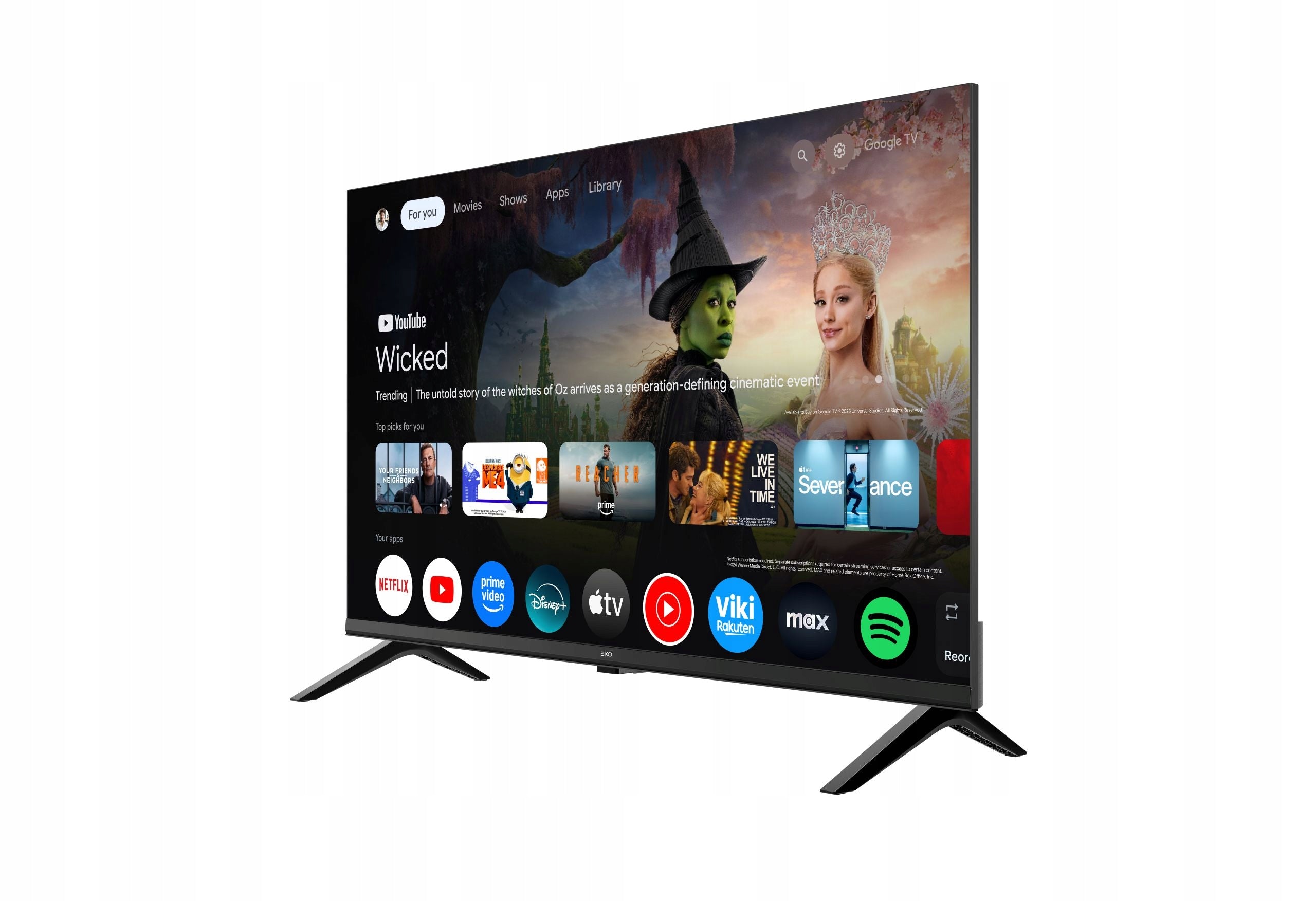 EKO 32" HD Smart TV | Google TV | Wi-Fi | HDMI ARC | USB | 2×10W! Manufacturer code K320HGT