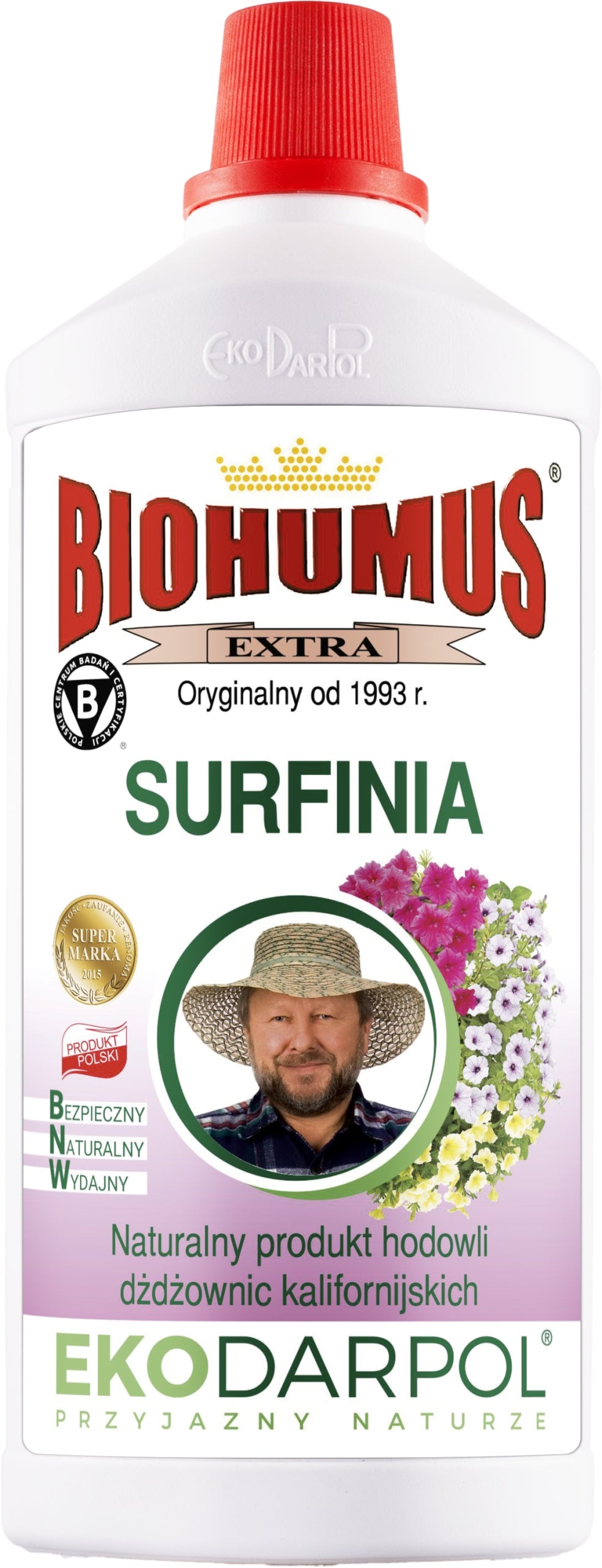 EKODARPOL BIOHUMUS EXTRA SURFINIA , surfinii fertilizer 1L