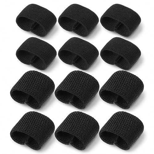 ELASTIC BELT LOOPS BACKPACK 12 PCS BLACK WITHOUT SEWING FOR HOME