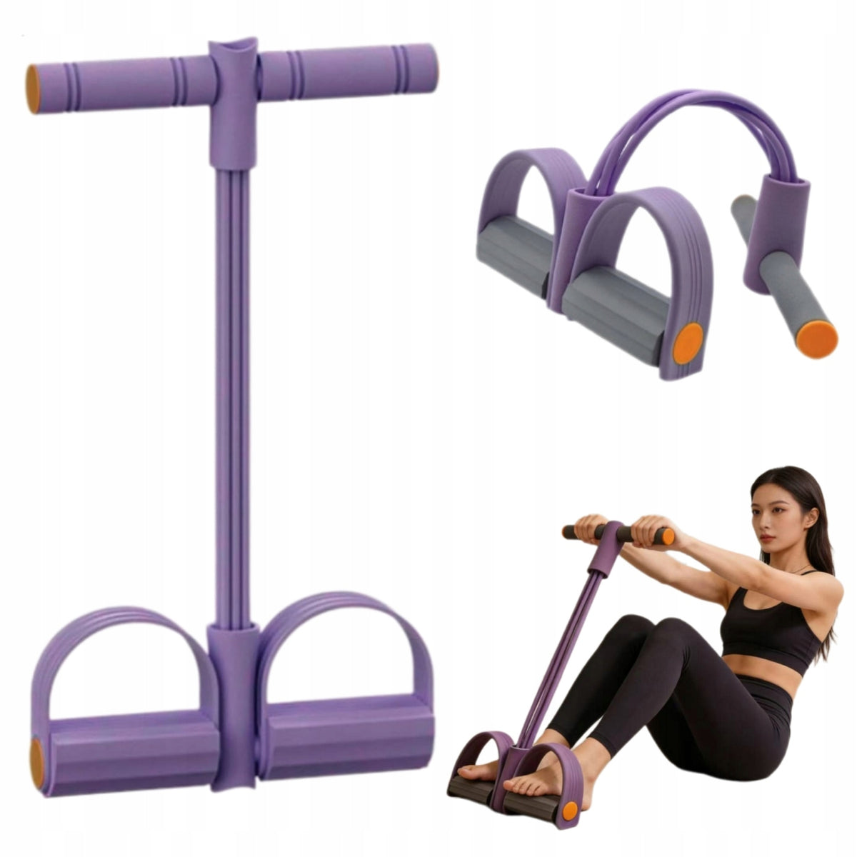 ELASTIC PEDAL PULLER RESISTANCE TAPE PULL YOGA ROPE TENSIONING THE BOTTOM