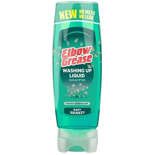 ELBOW GREASE EUCALYPTUS-SCENTED DISHWASHING LIQUID 450 ML