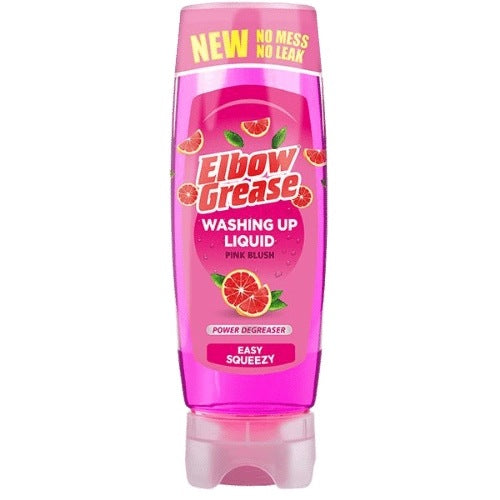 ELBOW GREASE GRAPEFRUIT FLAVOURED DISHWASHING LIQUID 450 ML