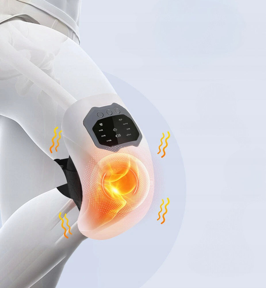 ELBOW KNEE MASSAGER REHABILITATION LASER CURRENTS HEATING 3 MODES MASSAGE Packaging status original
