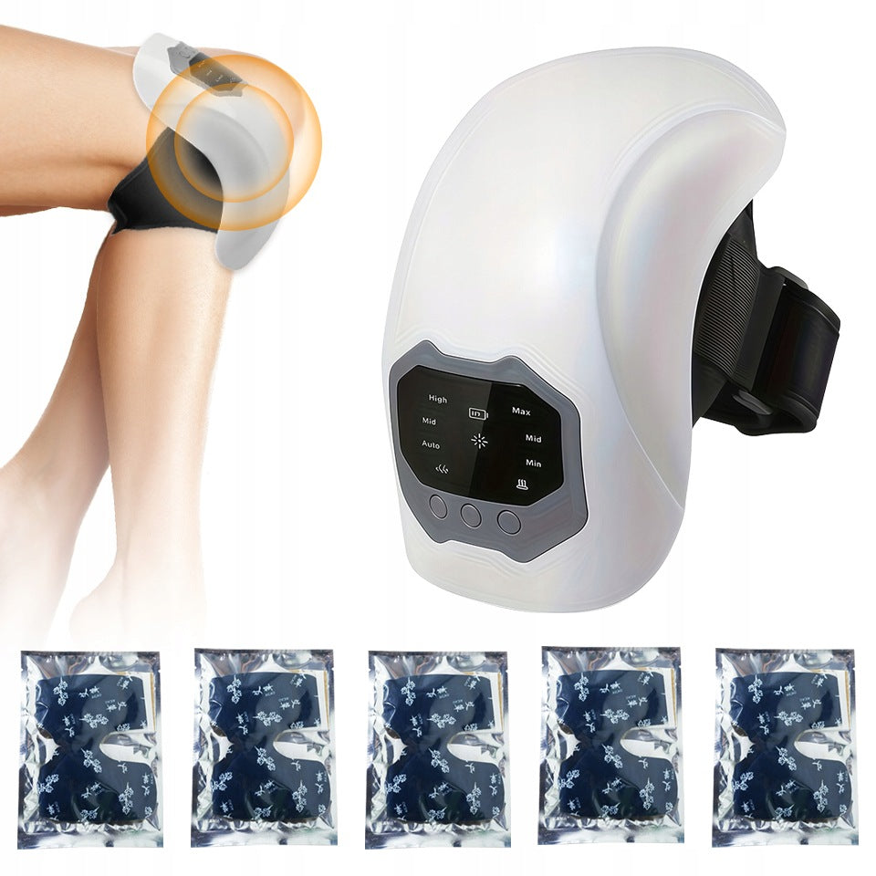 ELBOW KNEE MASSAGER REHABILITATION LASER VIBRATION CURRENTS HEATING+gift
