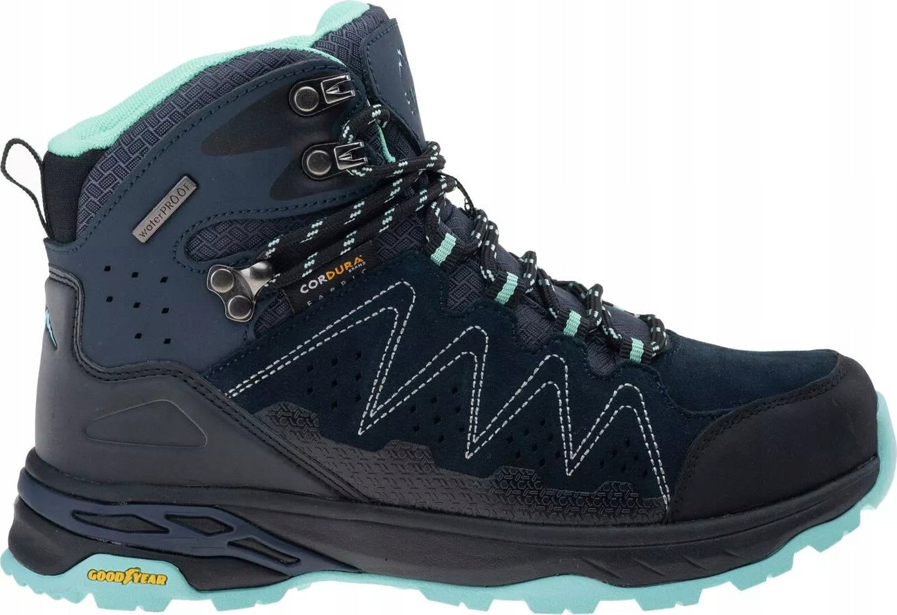 Wanderstiefel für Damen Elbrus Eravica Mid Wp Gc W 92800 330 945, blau 