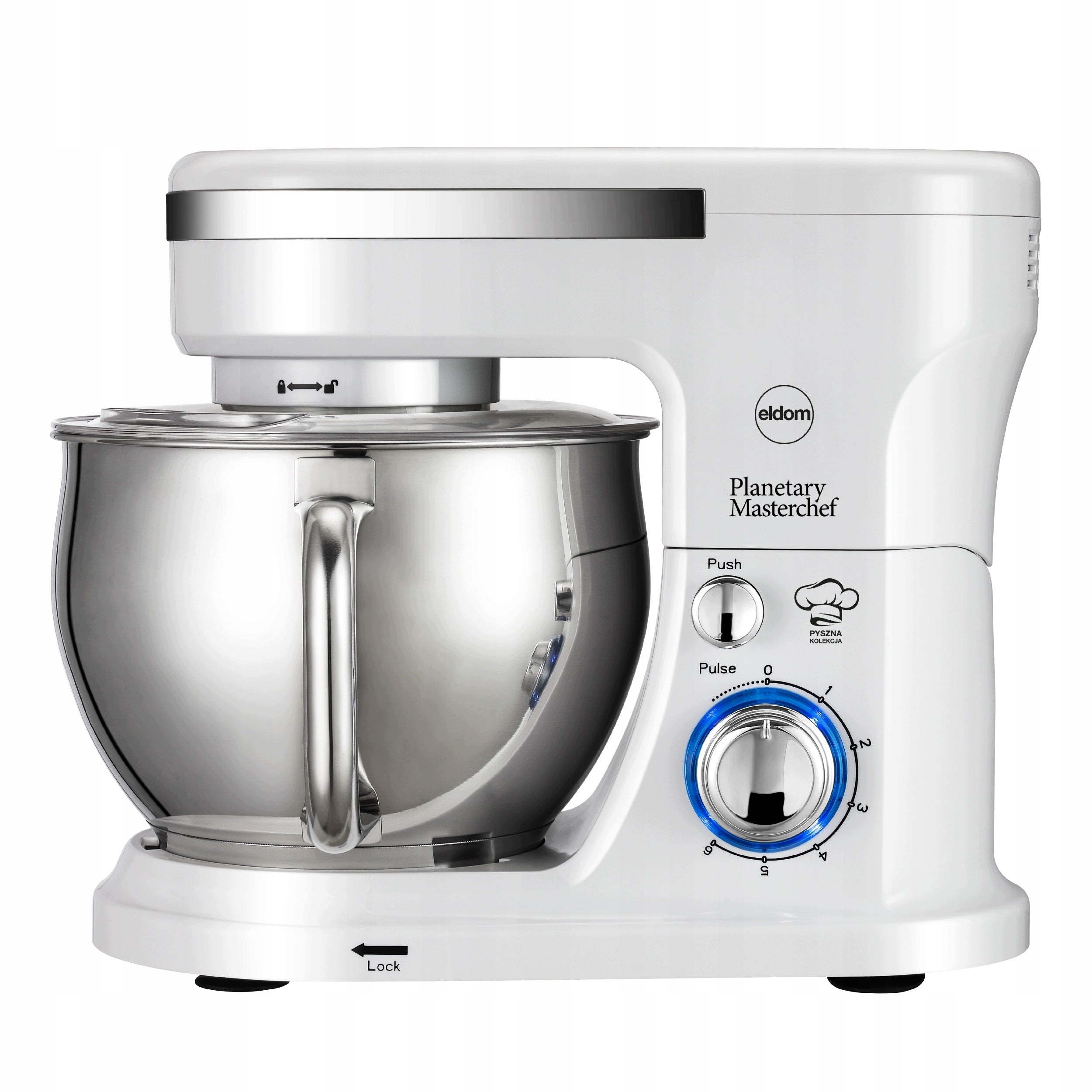 ELDOM PLANETARY ROBOT WRK1300 6 GEARS AND PULSE BOWL 5l MBP1 800W