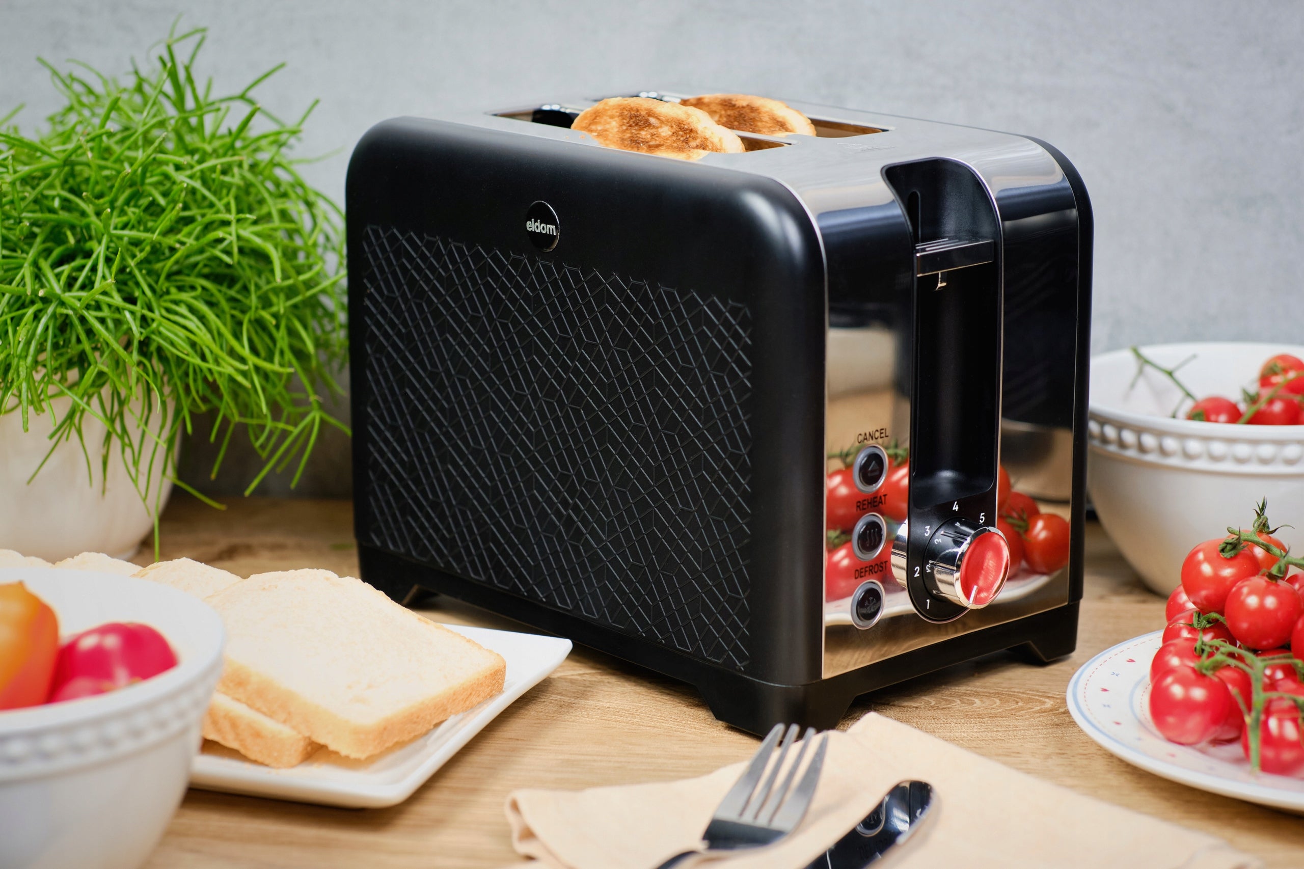 ELDOM TO295C toaster oven for toast sandwiches 7 levels of toasting 930 W Brand Eldom