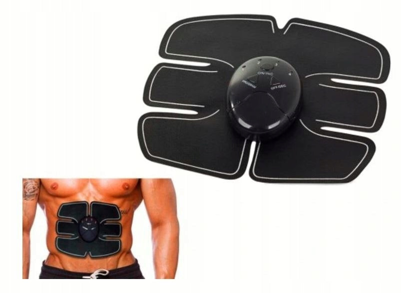ELECROSTIMULATOR OF ABDOMINAL MUSCLES, THIGHS AND ARMS EMS Brand Rozz