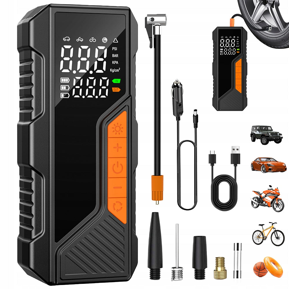 ELECTRIC AIR PUMP MOBILE BICYCLE COMPRESSOR BATTERY PUMP