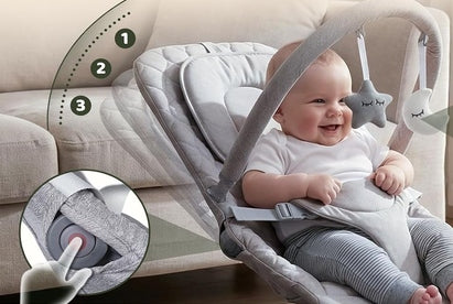 ELECTRIC BABY LOUNGER SWING VELVET COTTON FOR HOME Brand no brand