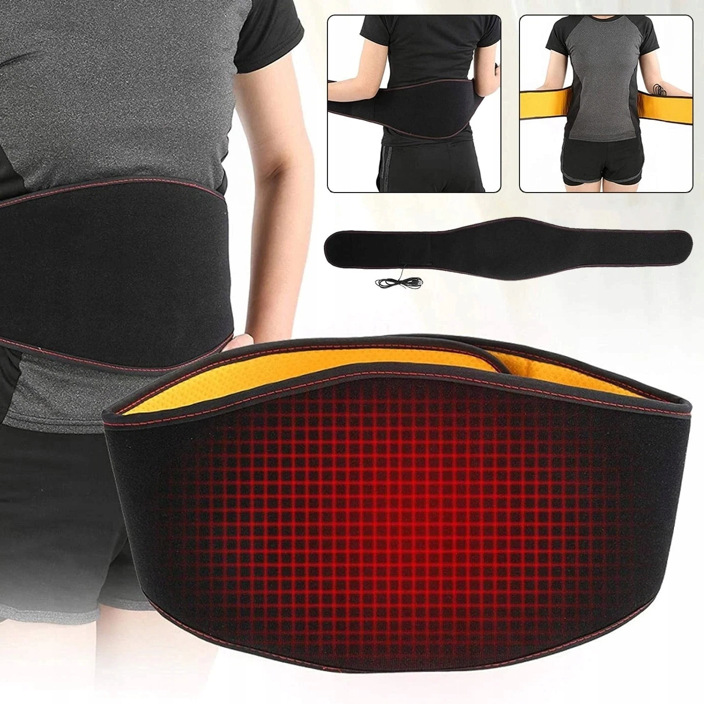 ELECTRIC BACK HEATER HEATING PAD, HOT COMPRESS AT WAIST