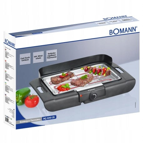 ELECTRIC BARBECUE GRILL BOMANN BQ622431 Housing material metal synthetic material