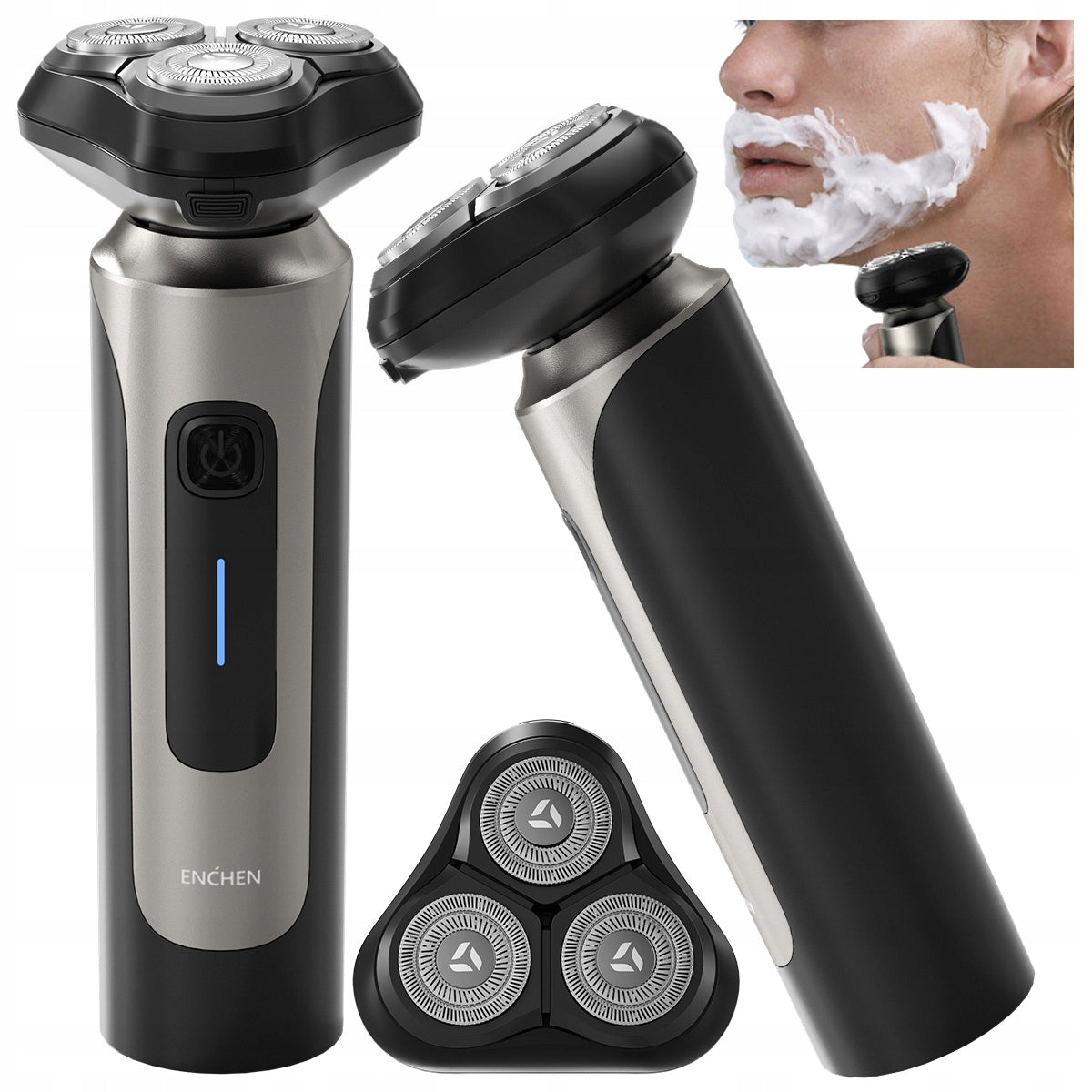 ELECTRIC BEARD SHAVING MACHINE ENCHEN BLACKSTONE 8