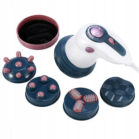 ELECTRIC BELLY BUTTOCK BODY MASSAGER FOR WOMEN AND MEN BODY Color white