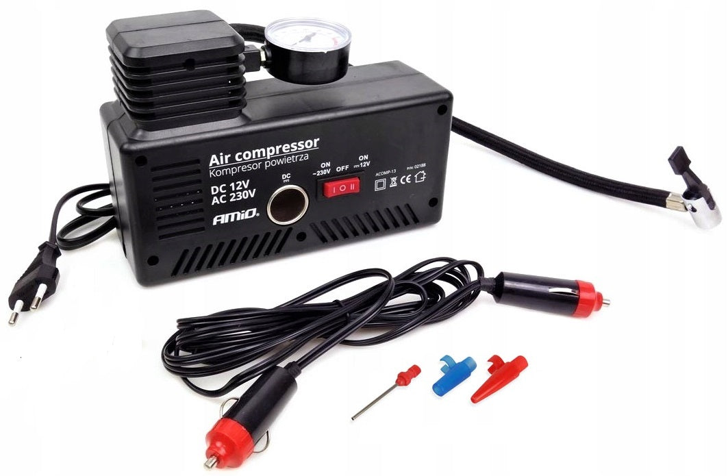 ELECTRIC BICYCLE PUMP AIR COMPRESSOR 12/230V AMIO