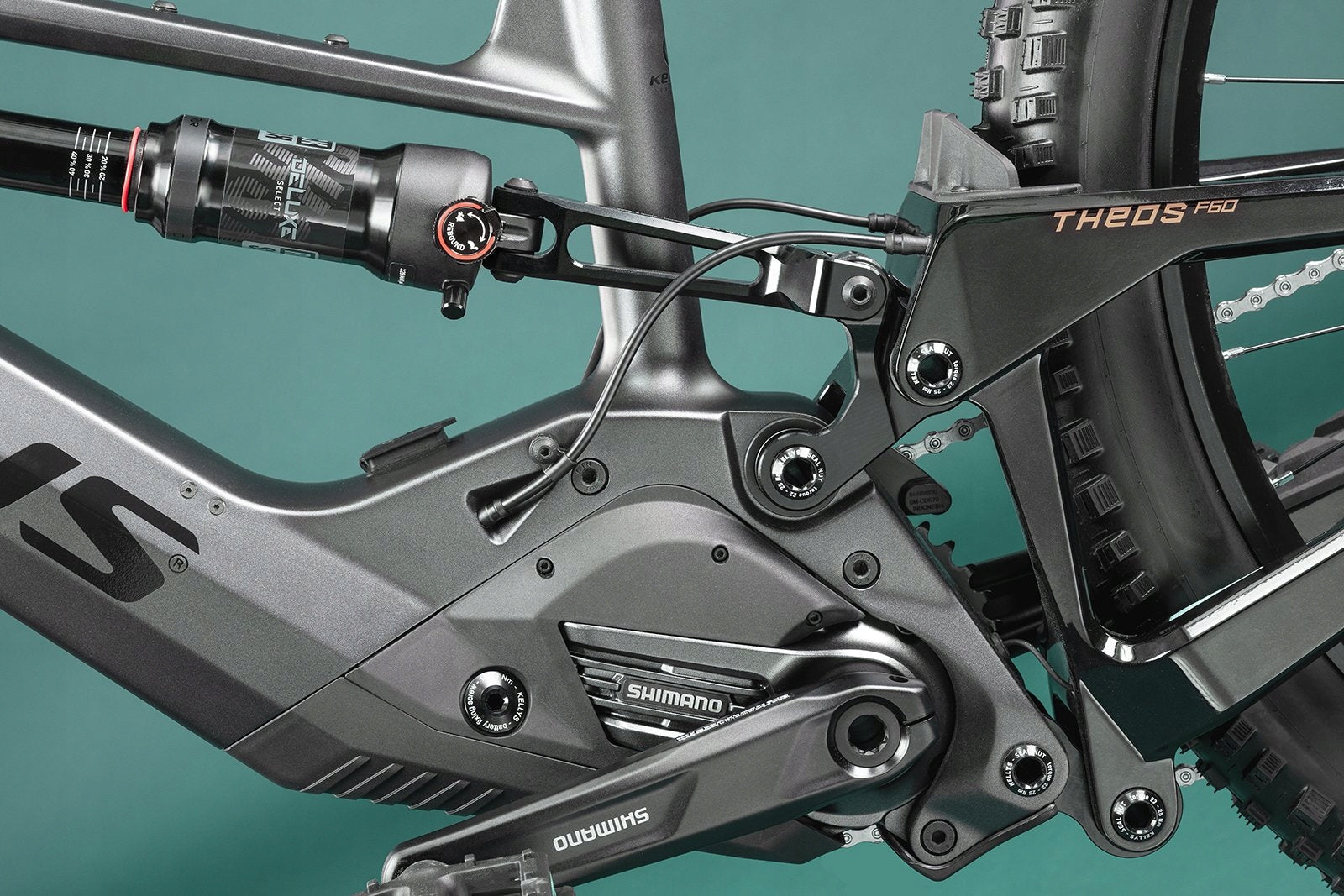 ELECTRIC BIKE KELLYS Theos F60 SH Anthracite L 29"/27.5" 820Wh SH EP801 Model Theos F60 820Wh