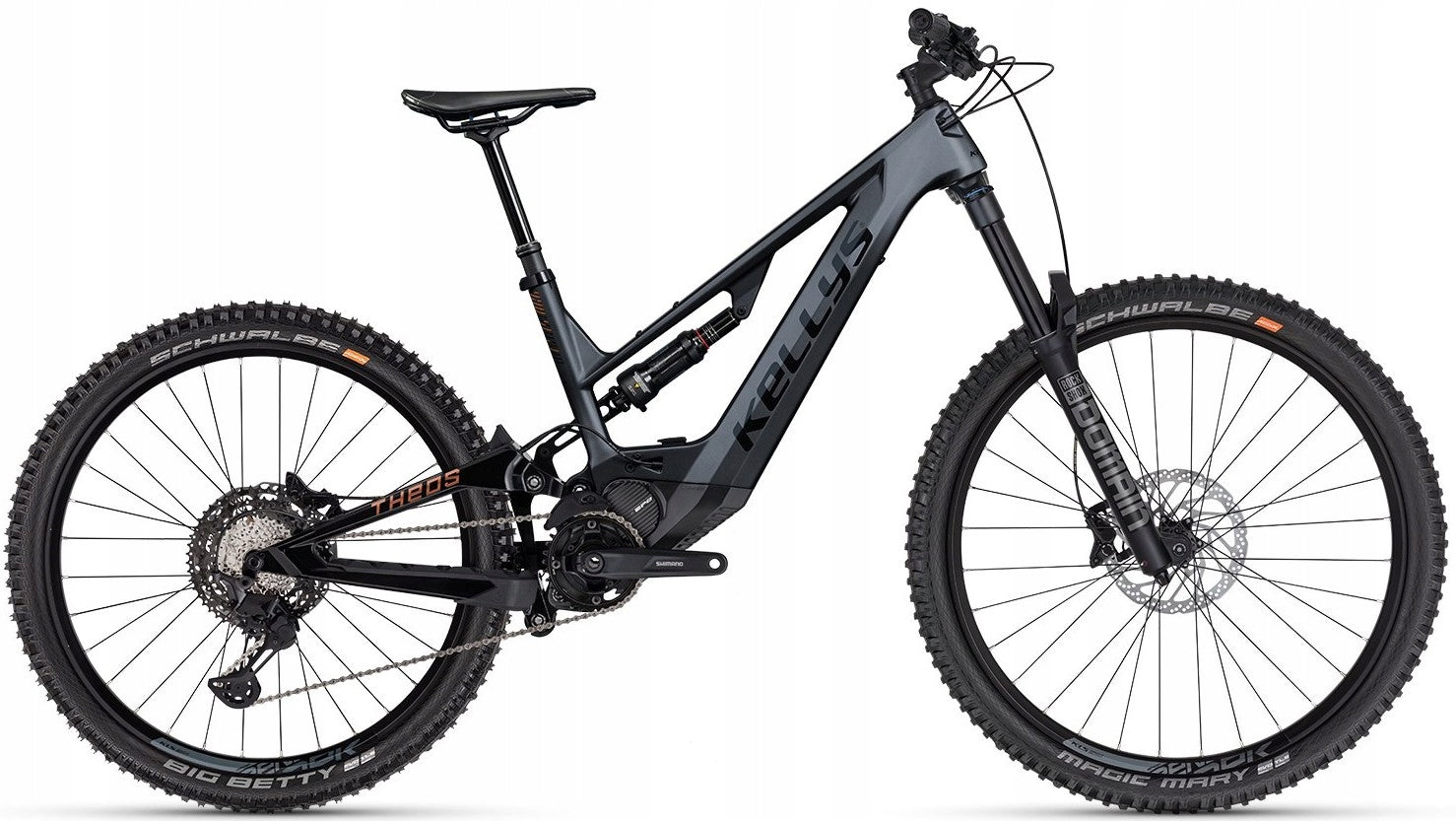 ELECTRIC BIKE KELLYS Theos F60 SH Anthracite L 29"/27.5" 820Wh SH EP801