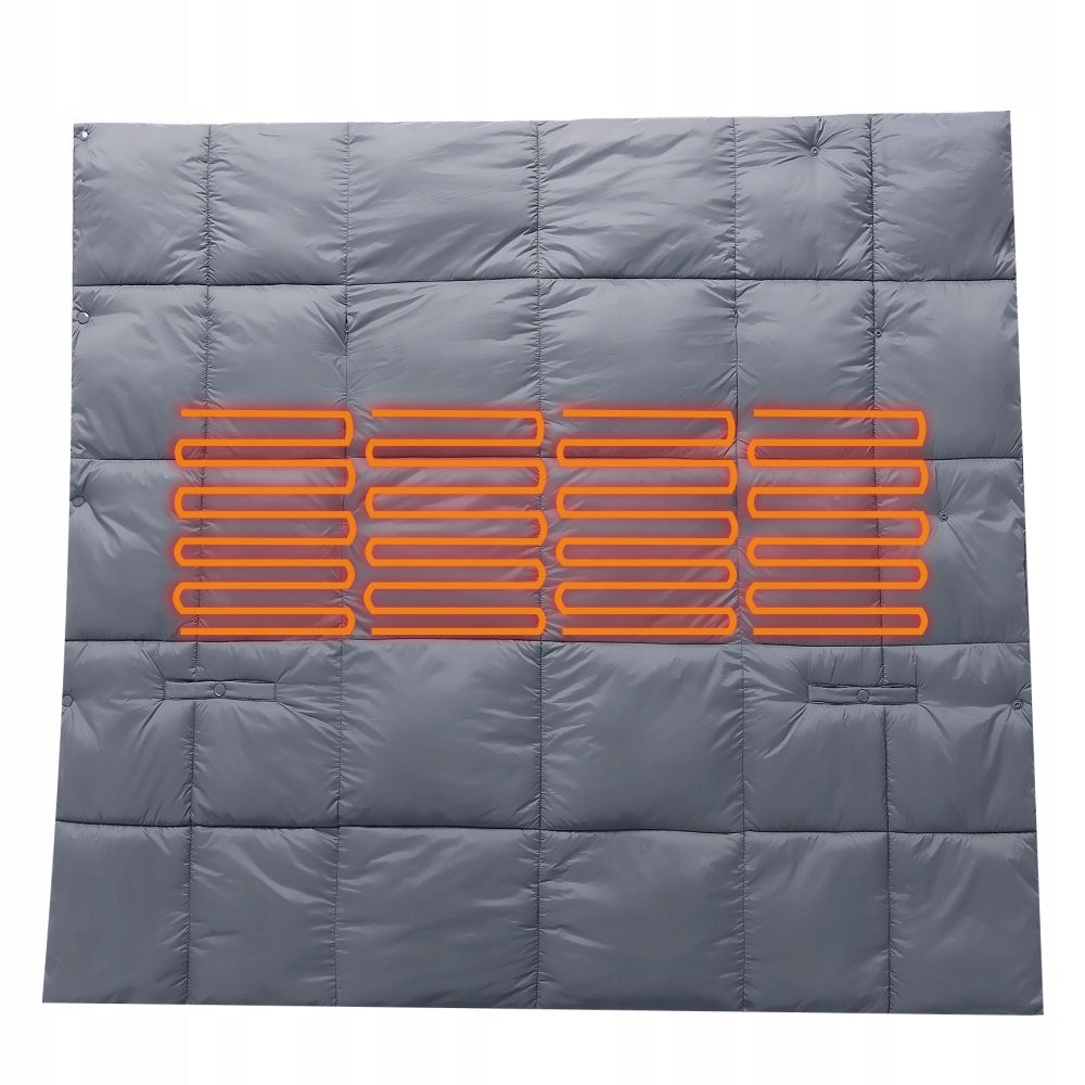 ELECTRIC BLANKET 130x120 cm 2in1 Heated Poncho Vest Heated Packaging status original