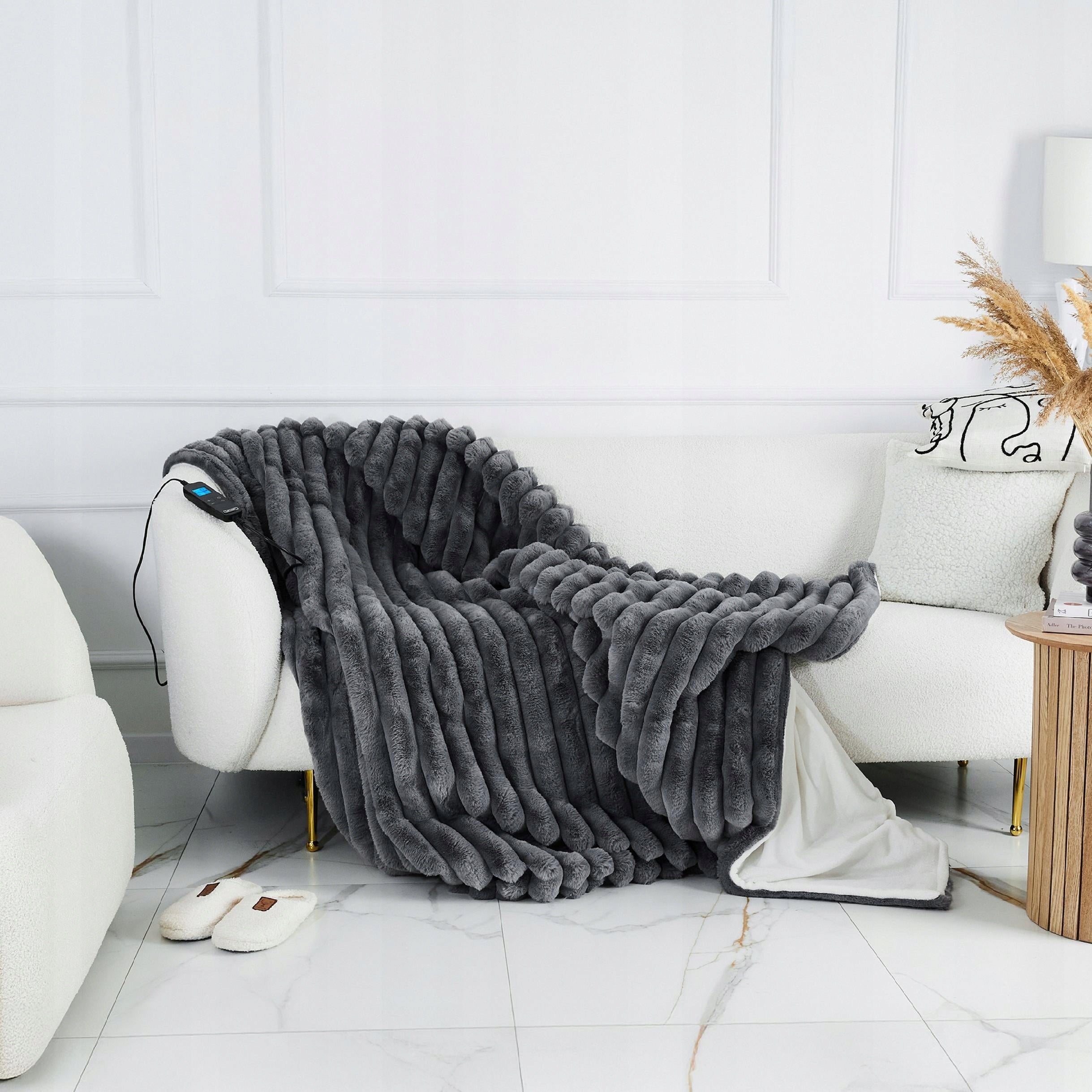 ELECTRIC BLANKET LARGE 180X160 HEATING MAT REMOTE CONTROL LCD THICK 160W + TIMER Brand Yoer