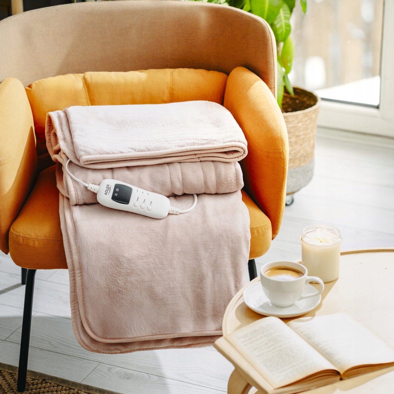 ELECTRIC BLANKET WRAPPING Fleece Heating Mat 160x180cm Timer LCD Remote Control Medical device no