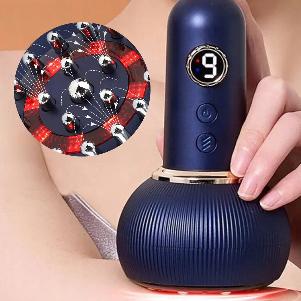 ELECTRIC BODY MASSAGER WITH RED LIGHT THERAPY AND HOT COMPRESS Brand no brand