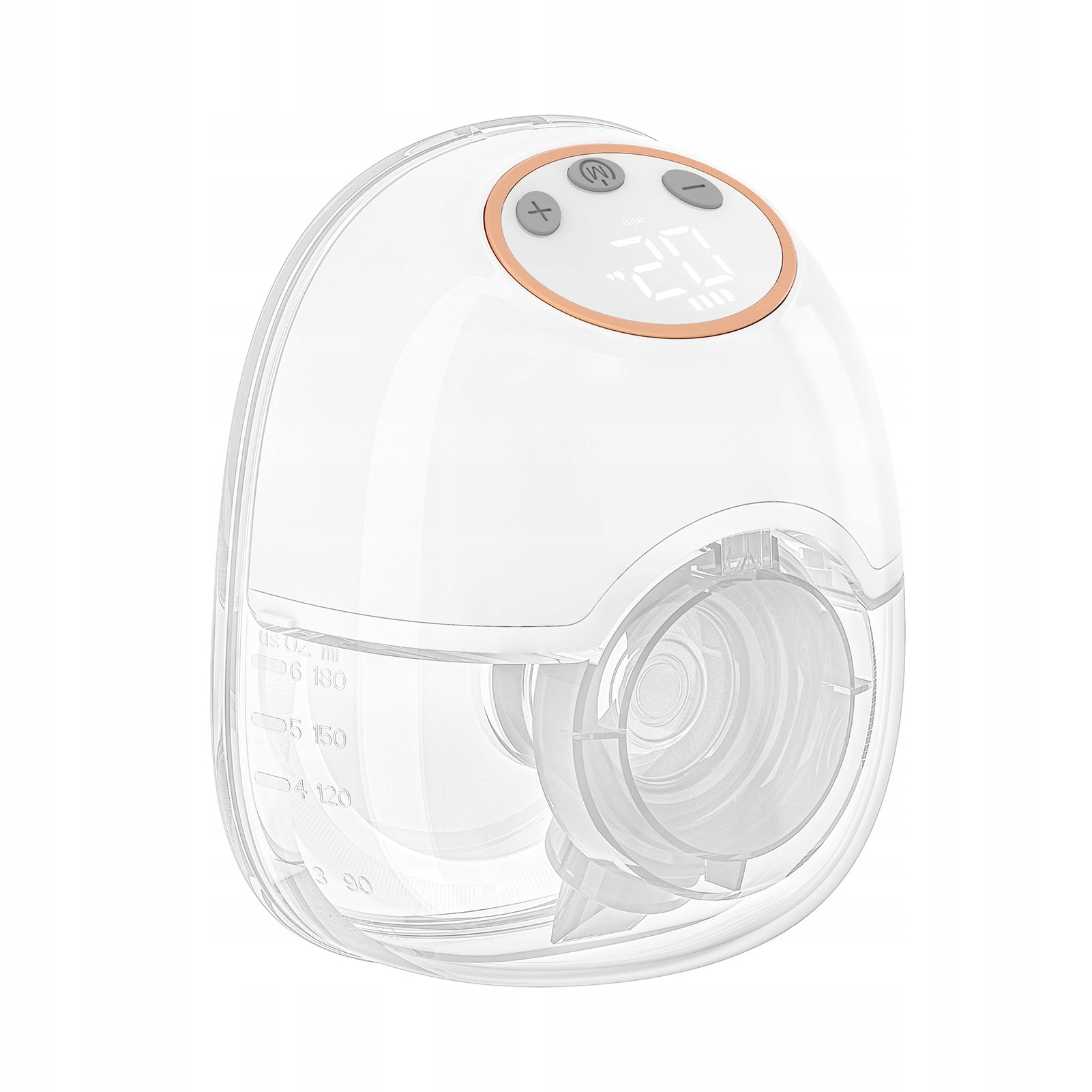 ELECTRIC BREAST PUMP, BREAST PUMP FOR HANDS-FREE CARRYING 180 ML