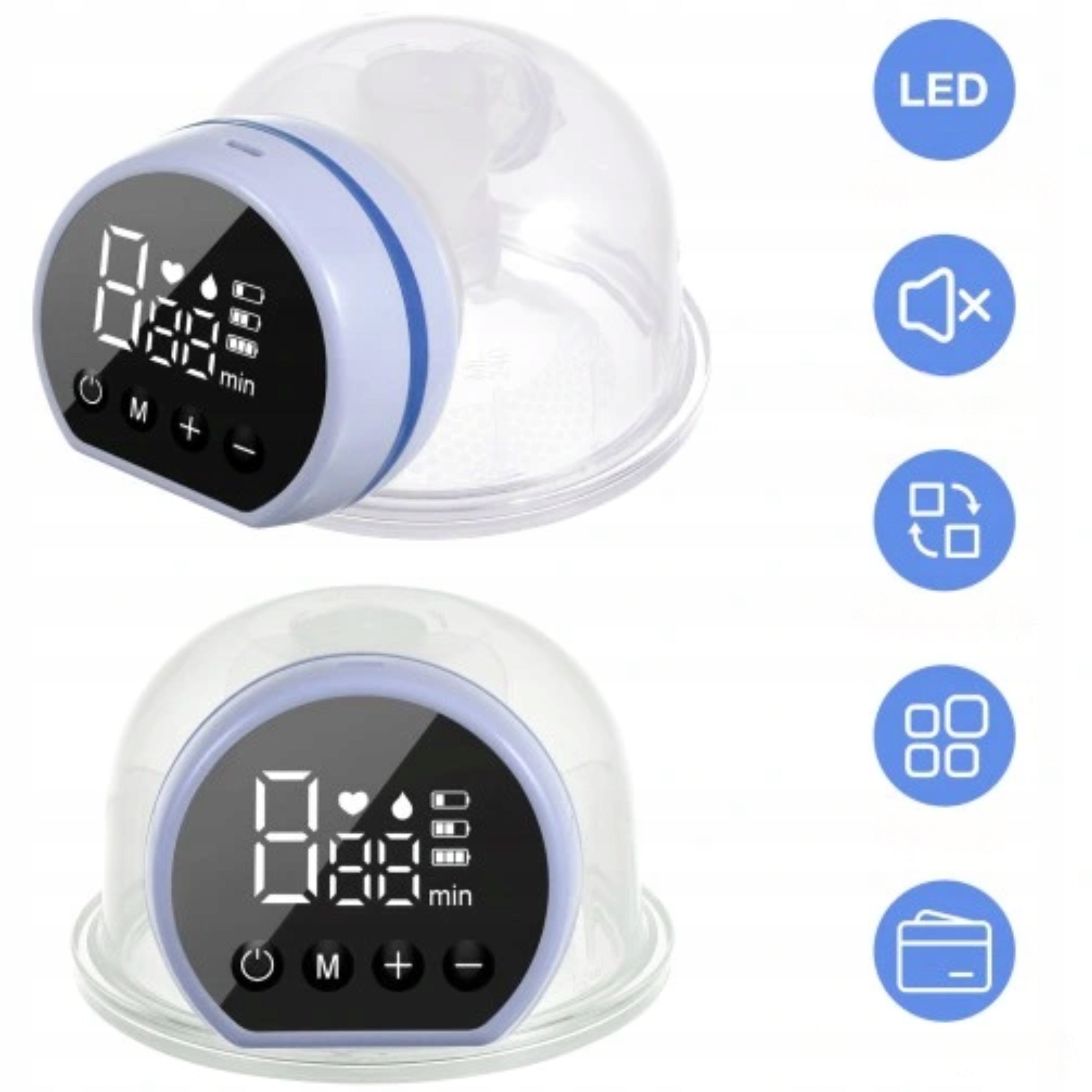 ELECTRIC BREAST PUMP Portable Automatic Hands Free Double Packaging status original