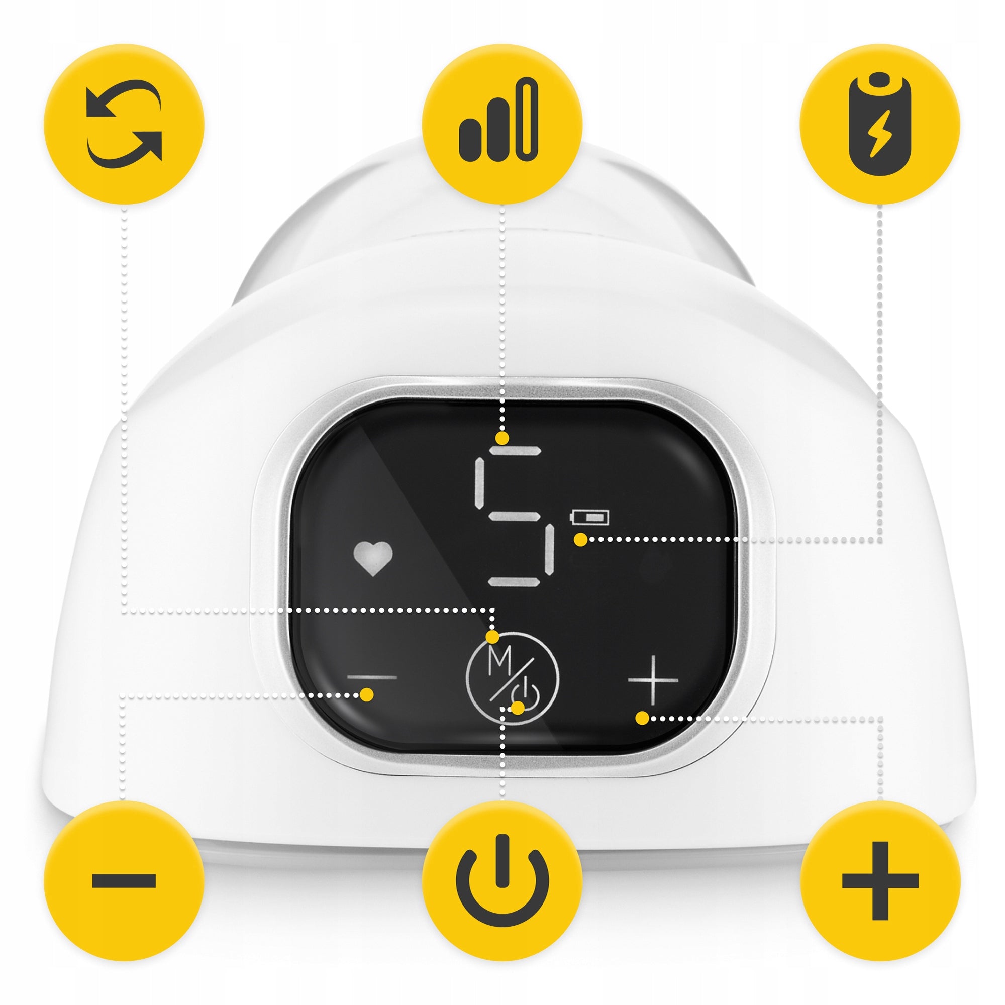 ELECTRIC BREAST PUMP TWO-PHASE WIRELESS FOOD EXTRACTOR PORTABLE Batteries included yes