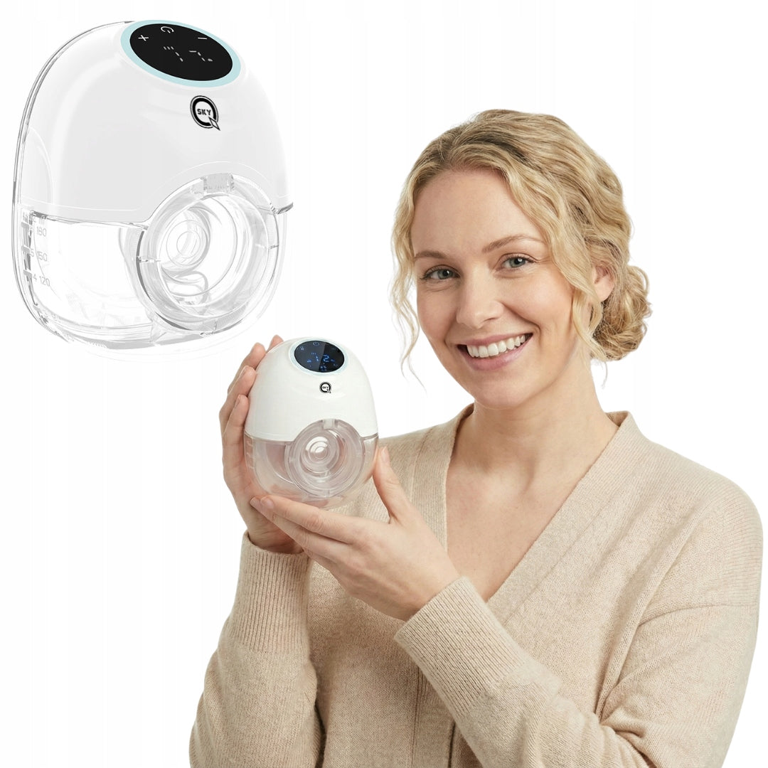ELECTRIC BREAST PUMP WIRELESS 4 MODES 12 LEVELS OF EXTRACTION FORCE