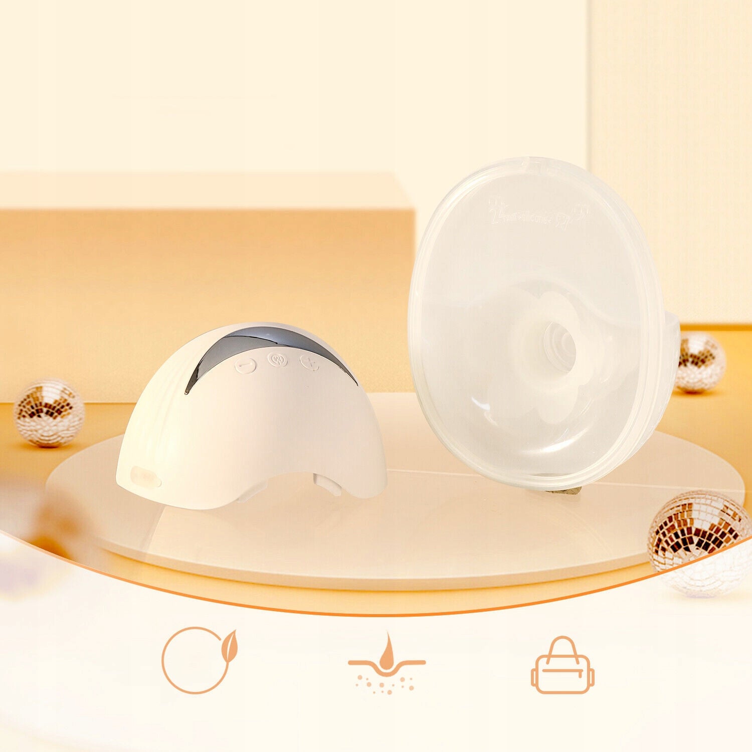 ELECTRIC BREAST PUMP WITH 4 MODES 12 LEVELS OF BATTERY EXTRACTION Packaging status original