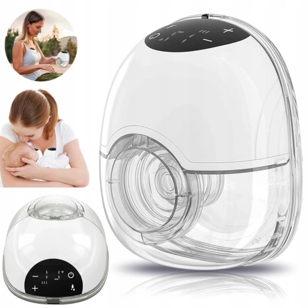 ELECTRIC BREAST PUMP WITH 4 MODES AND 12 GEARS WIRELESS SHELL 180ML