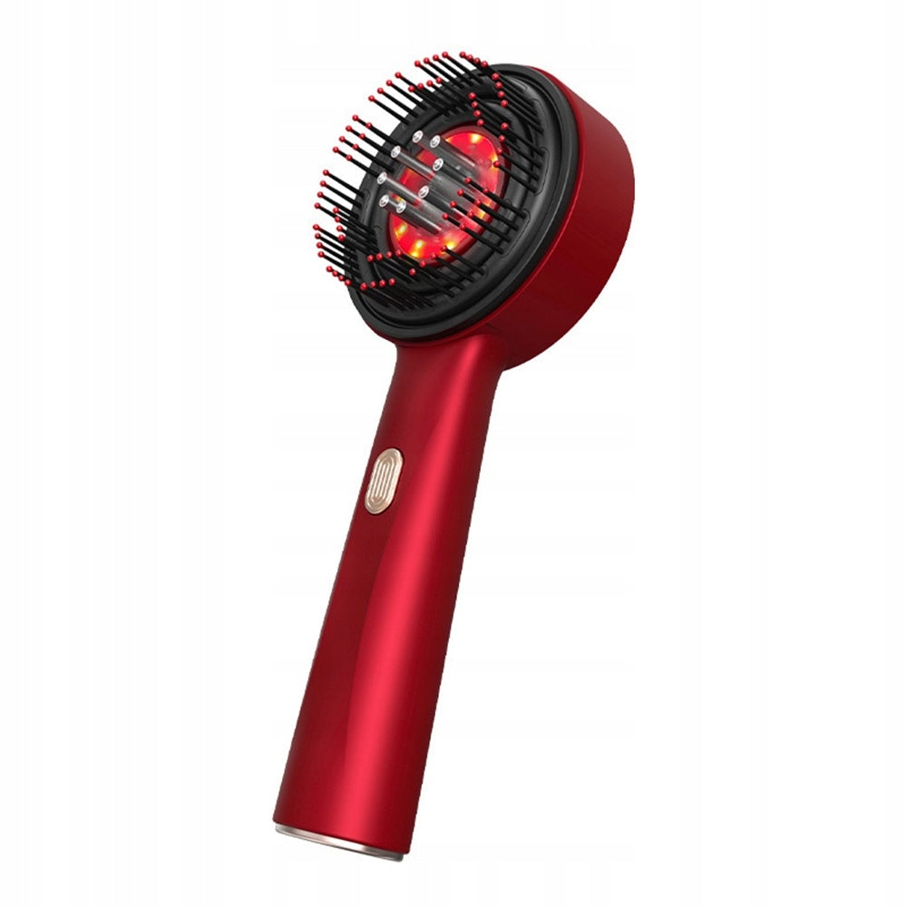 ELECTRIC BRUSH MASSAGER HAIR GROWTH RELAXATION SCALP SPA RED Manufacturer code Smart Grzebień Światłoterapia XYT-0801