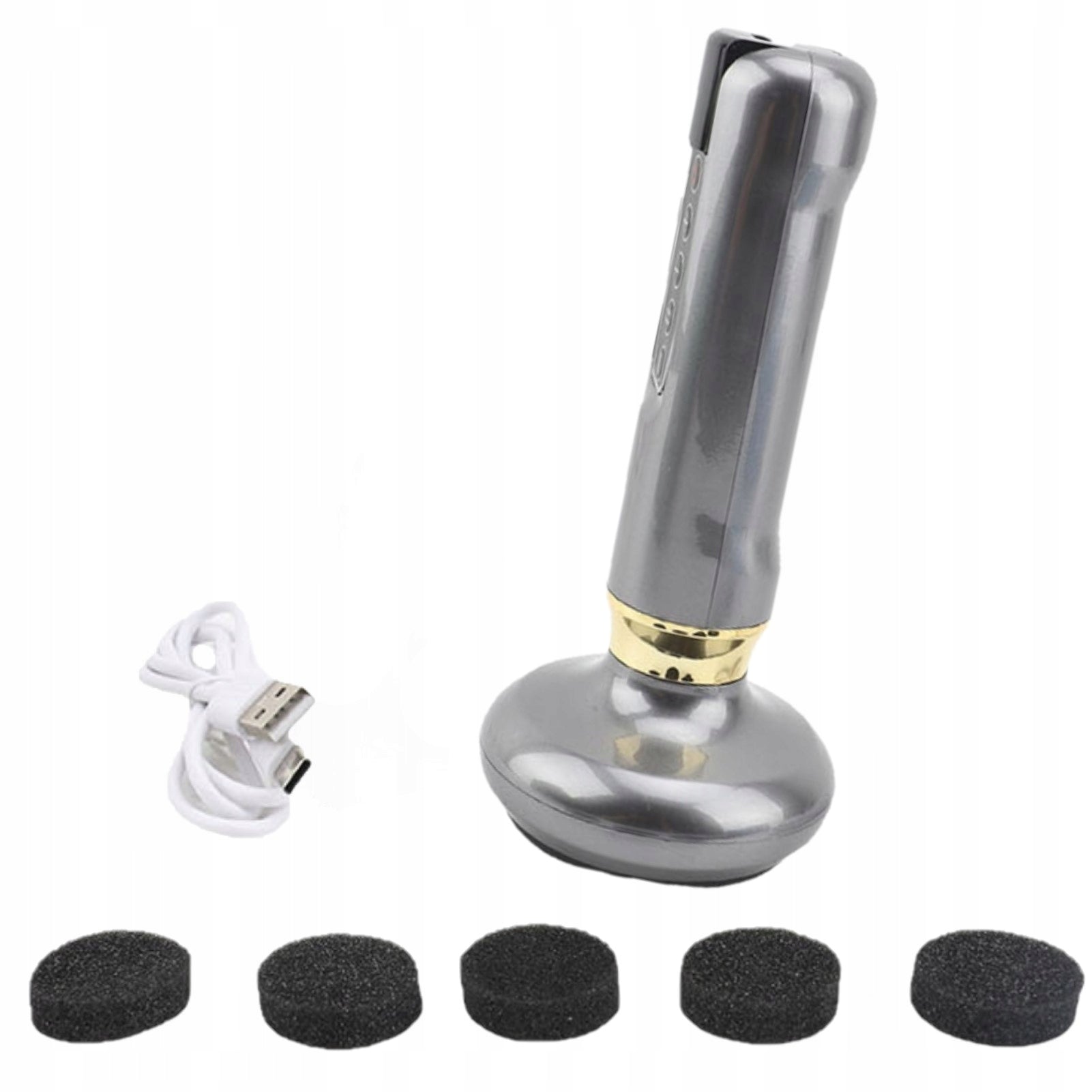 ELECTRIC BUBBLE CHINESE ANTI-CELLULITE WARMING MASSAGER 12TYPE GREY Medical device no