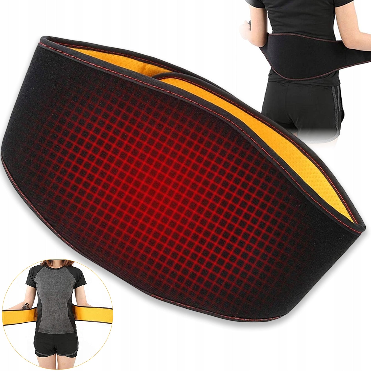 ELECTRIC CARBON FIBER HEATING BELT FAST HEATING WITHOUT BAKING