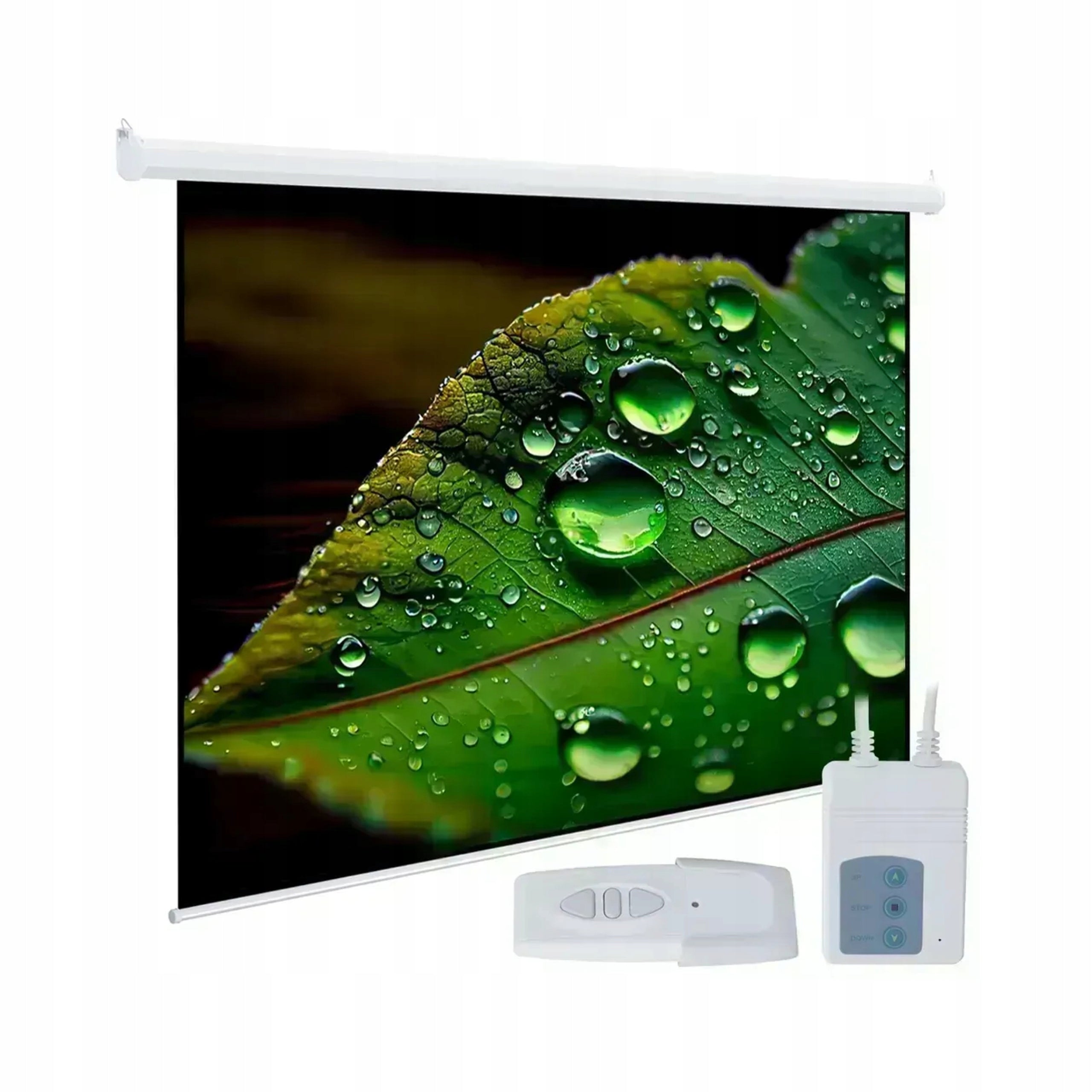 ELECTRIC CEILING PROJECTOR PROJECTION SCREEN 150 inches 16:9 187x332