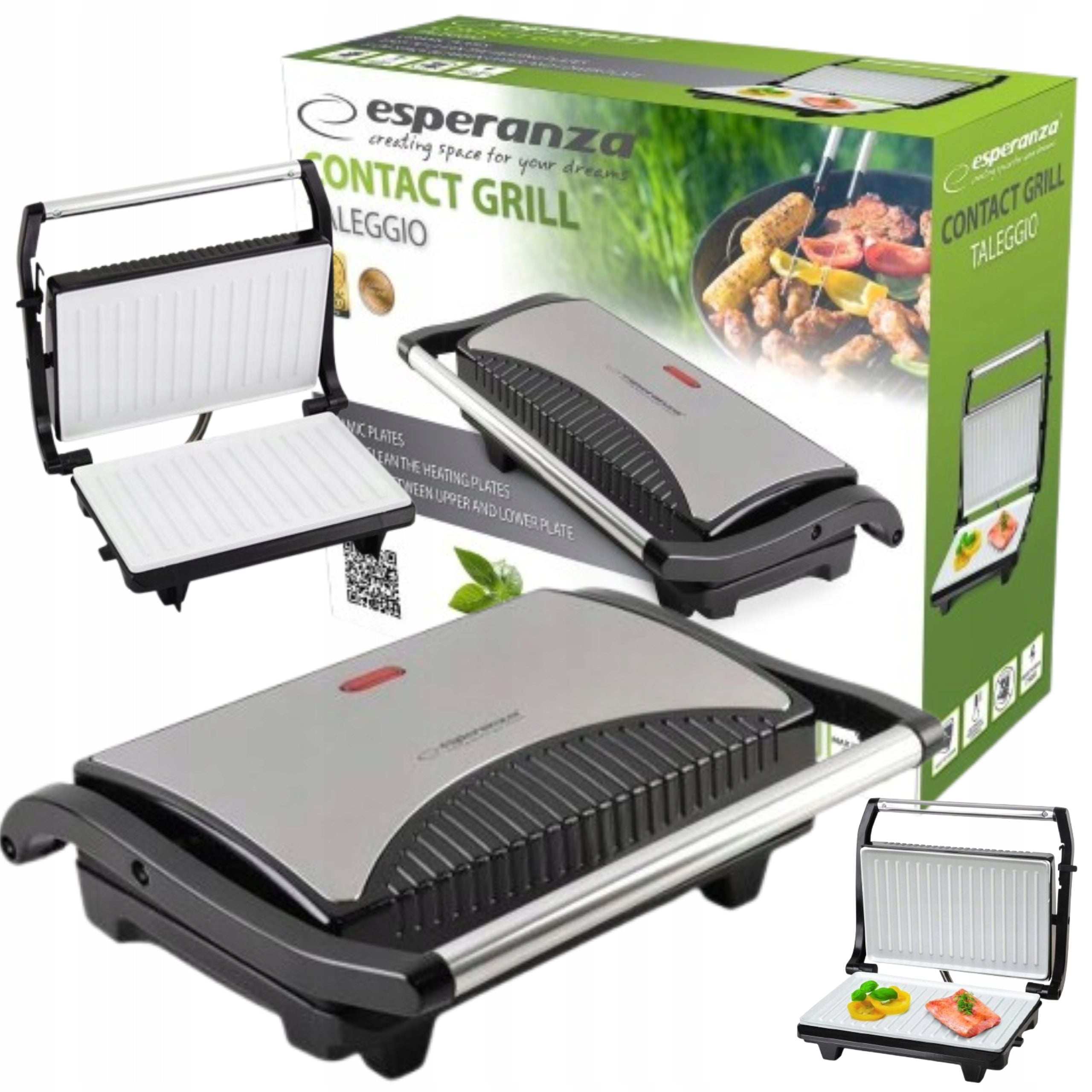 ELECTRIC CERAMIC GRILL FOLDING PANINI TOASTER FOLDING