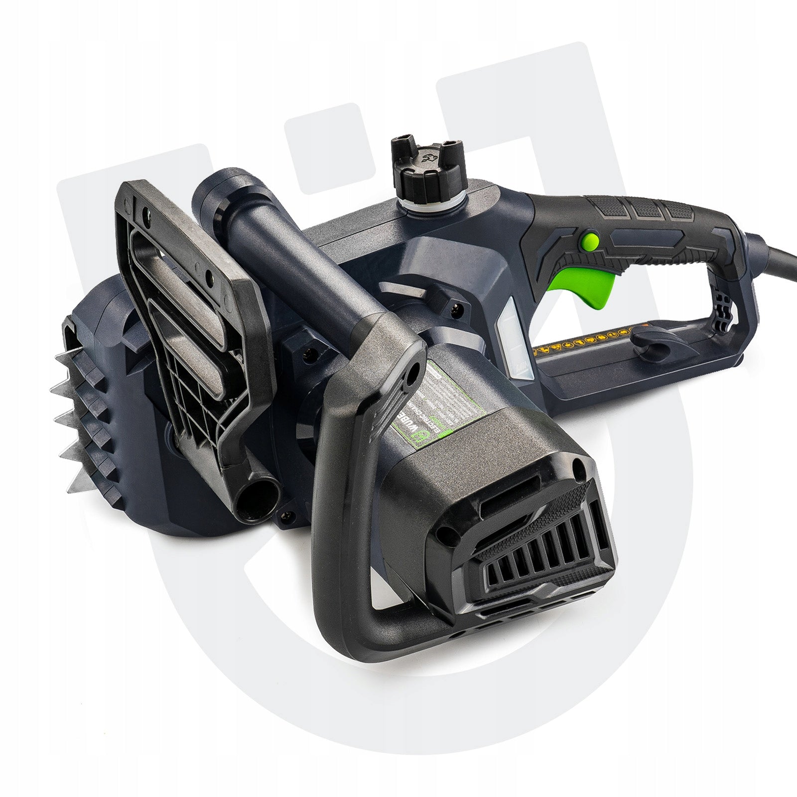 ELECTRIC CHAINSAW 2kW WOOD SAW 8000 RPM RICH SET Brand Wuber