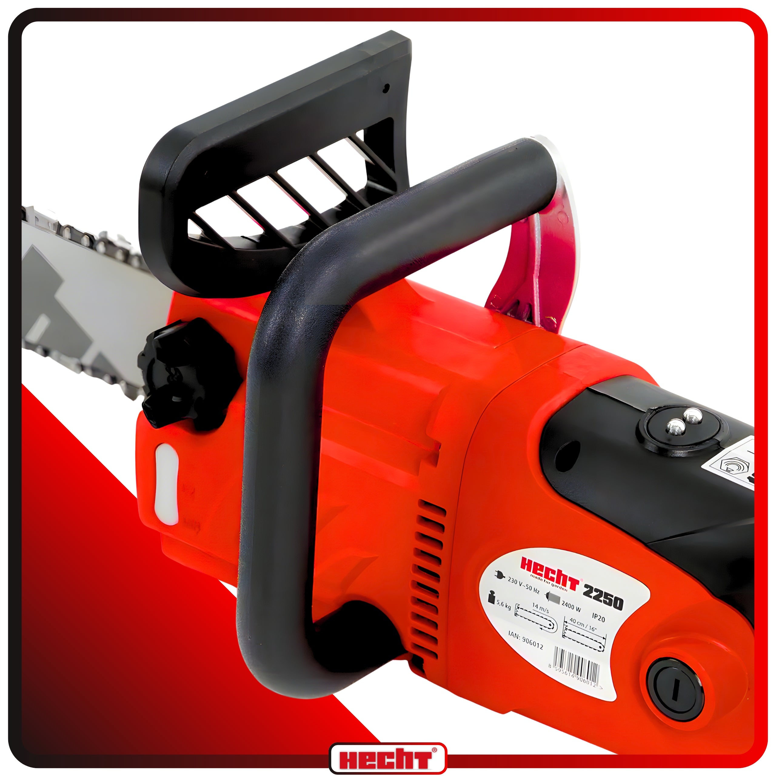 ELECTRIC CHAINSAW HECHT 2260 POWER 2400W CHAIN GUIDE Guide manufacturer Hecht