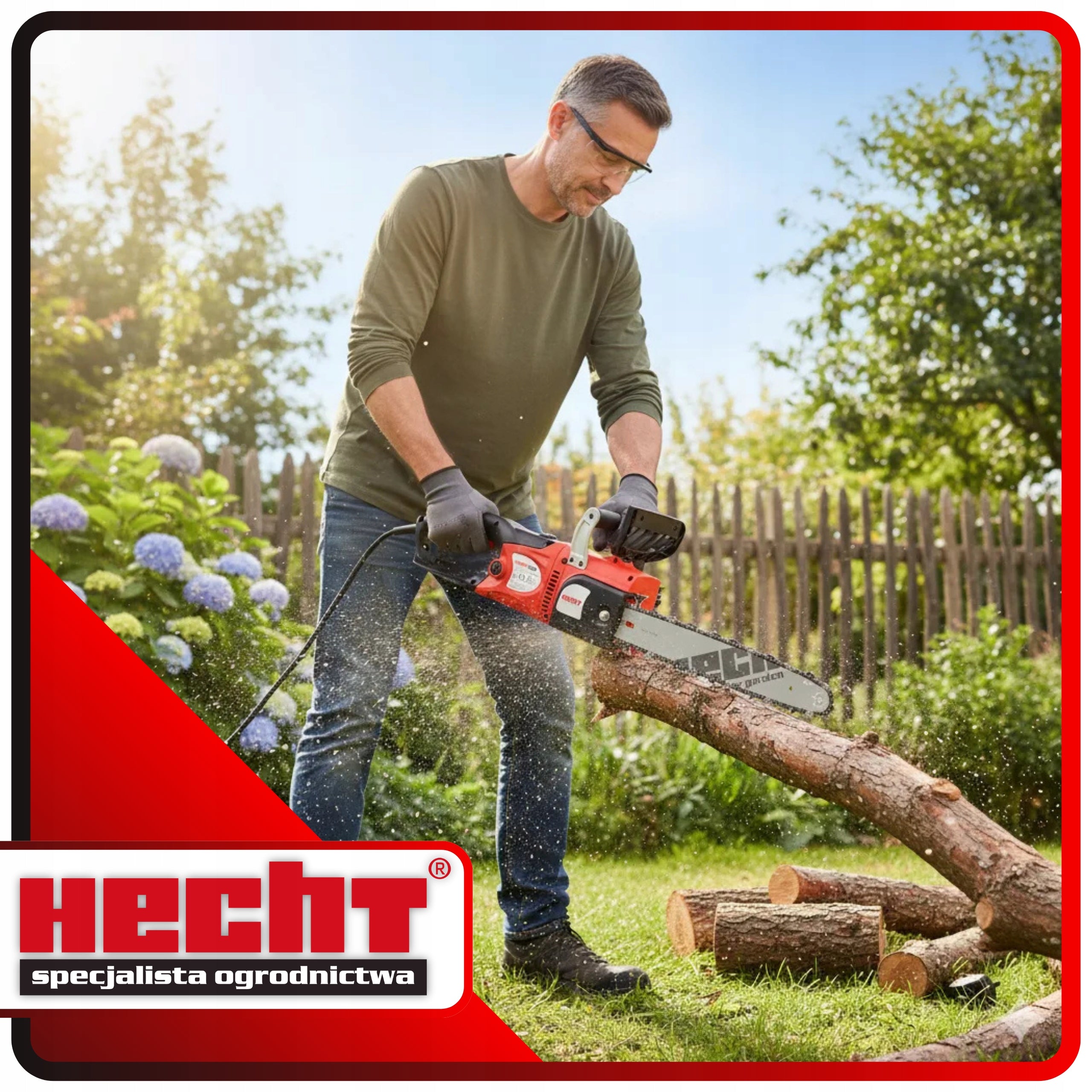 ELECTRIC CHAINSAW HECHT 2260 POWER 2400W CHAIN GUIDE Manufacturer code HECHT2250