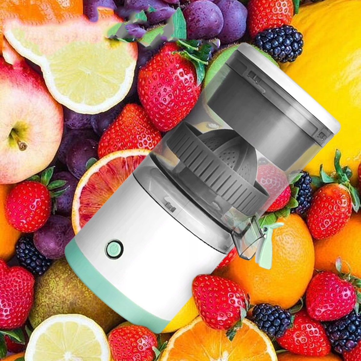 ELECTRIC CITRUS JUICER, AUTOMATIC, FOR CHARGING VIA USB Packaging status original