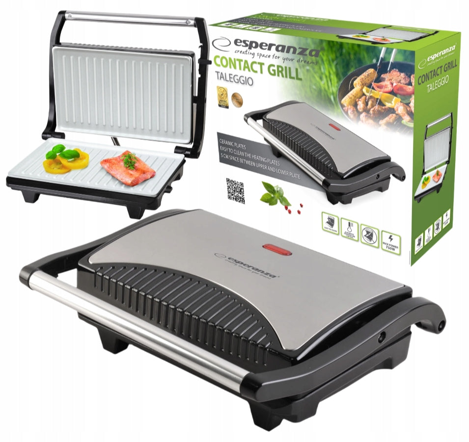 ELECTRIC CONTACT GRILL CERAMIC TOASTER Power rating 750 W