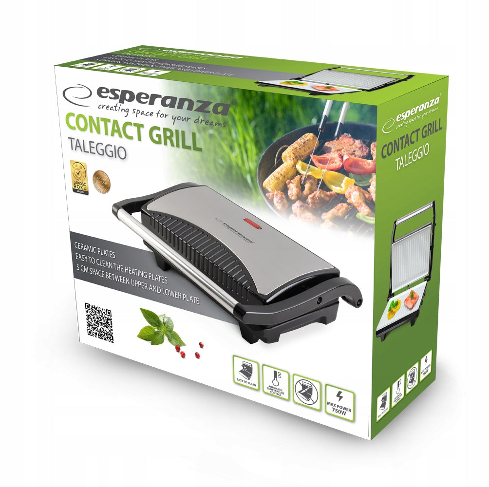 ELECTRIC CONTACT GRILL CERAMIC TOASTER Temperature control yes