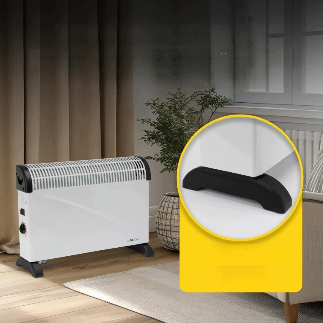 ELECTRIC CONVECTOR HEATER 2000W THERMOSTAT 3 FREESTANDING MODES Packaging status original