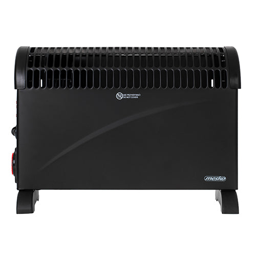 ELECTRIC CONVECTOR HEATER APRON TIMER TURBO AIR SUPPLY 2000W BLACK Packaging status original
