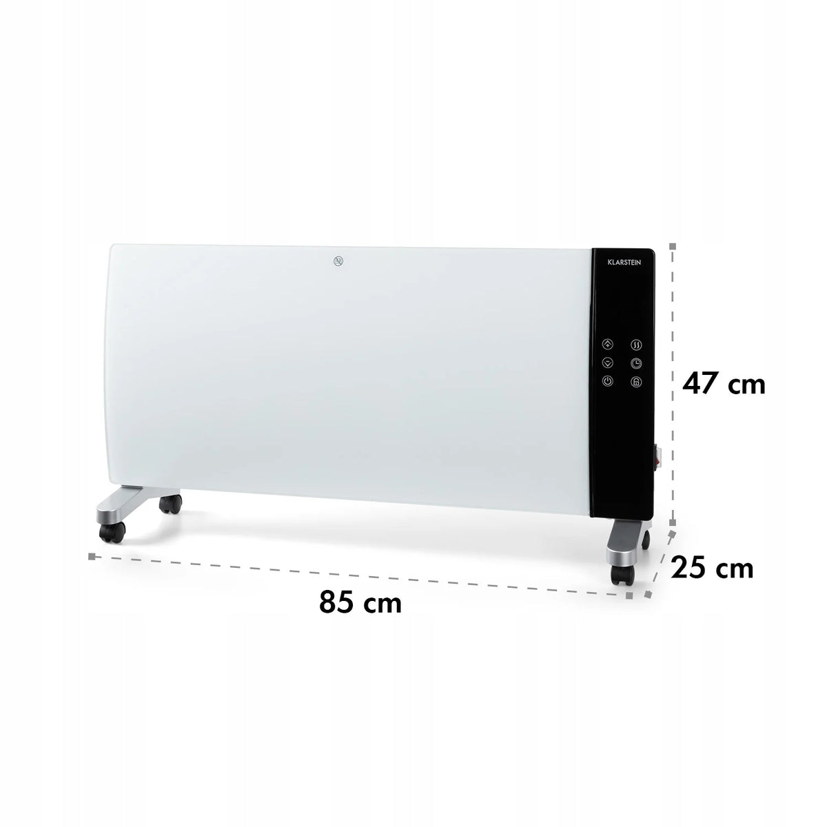 ELECTRIC CONVECTOR HEATER ENERGY SAVING 2000W THERMOSTAT REMOTE CONTROL Brand Klarstein