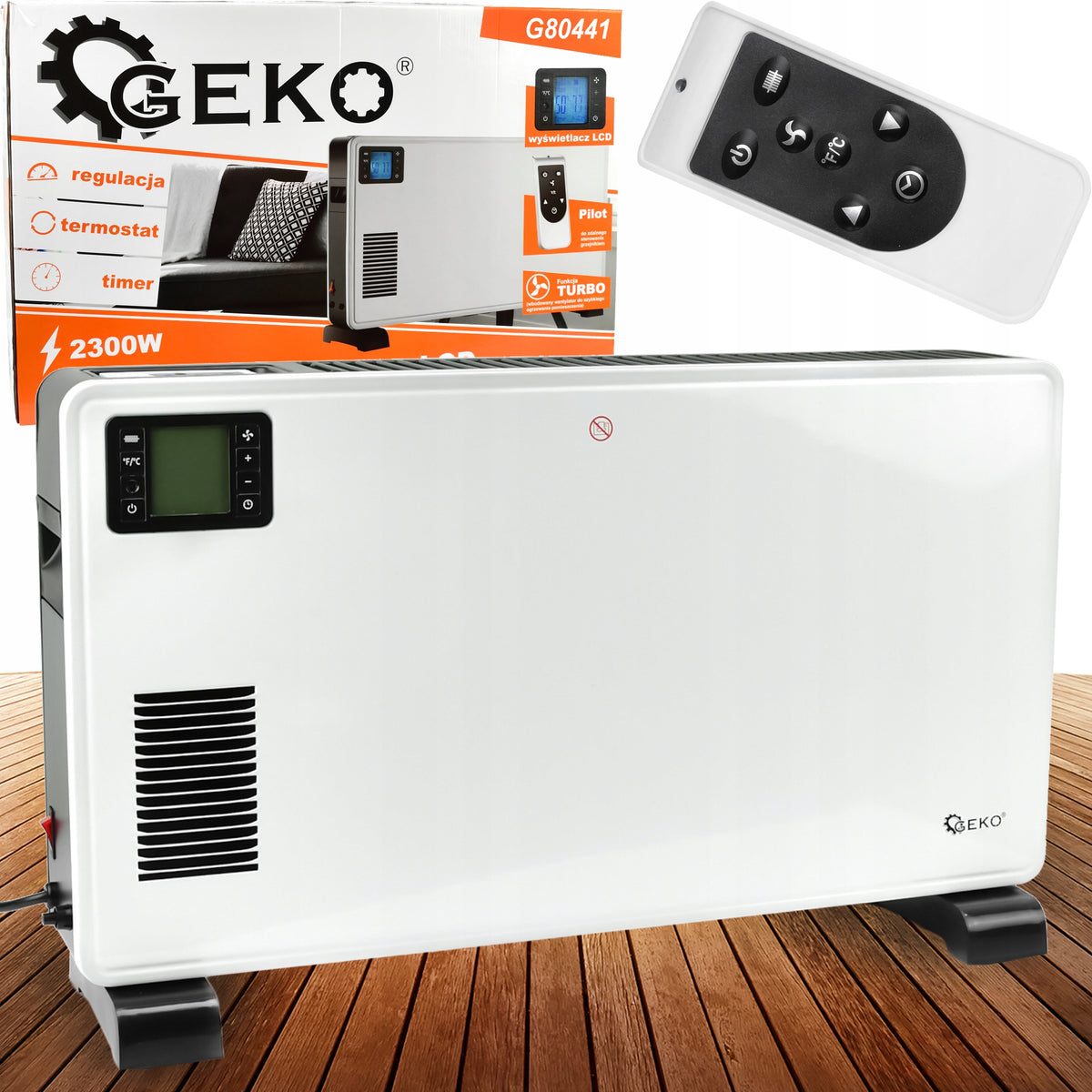 ELECTRIC CONVECTOR HEATER LCD PILOT 2300W