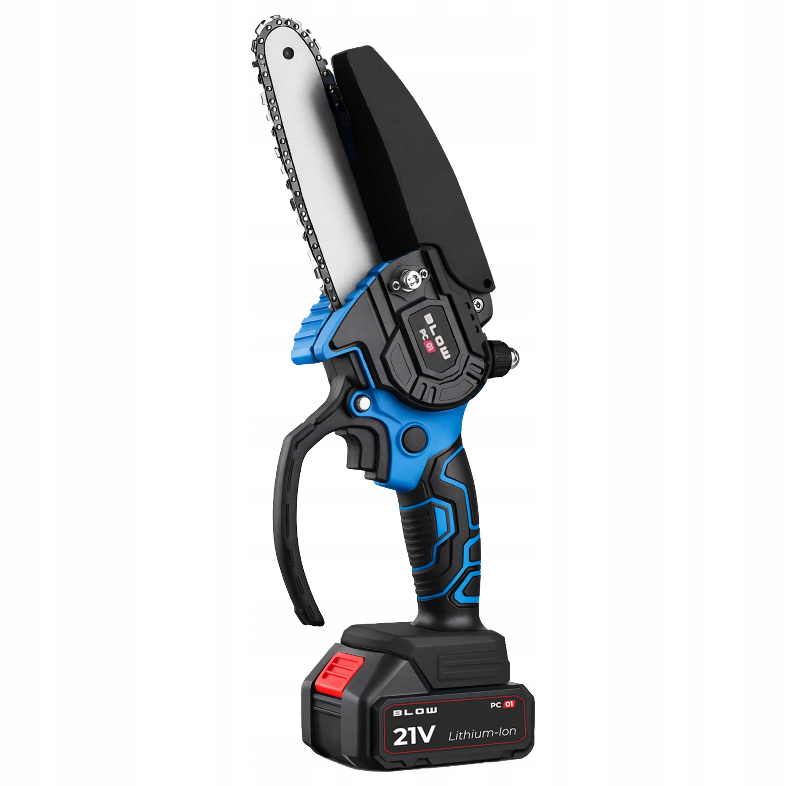 ELECTRIC CORDLESS CHAINSAW 1000W 8" 6" 2x AKU 21V