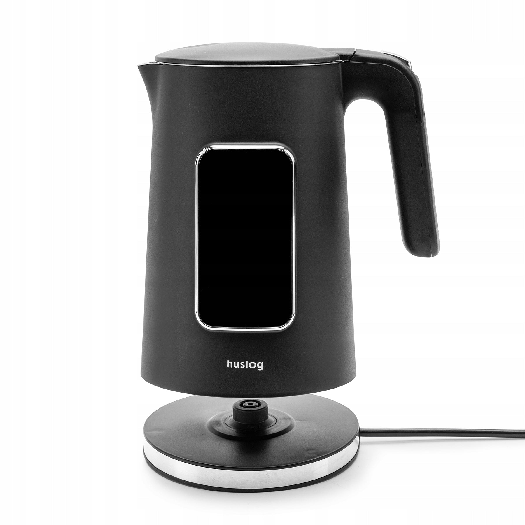 ELECTRIC CORDLESS KETTLE 2200W TOUCH PANEL 1,7L BLACK Huslog Brand Huslog