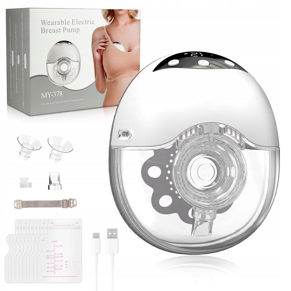 ELECTRIC CORDLESS SHELL BREAST PUMP 4 MODES 12 LEVELS MASSAGE Brand no brand