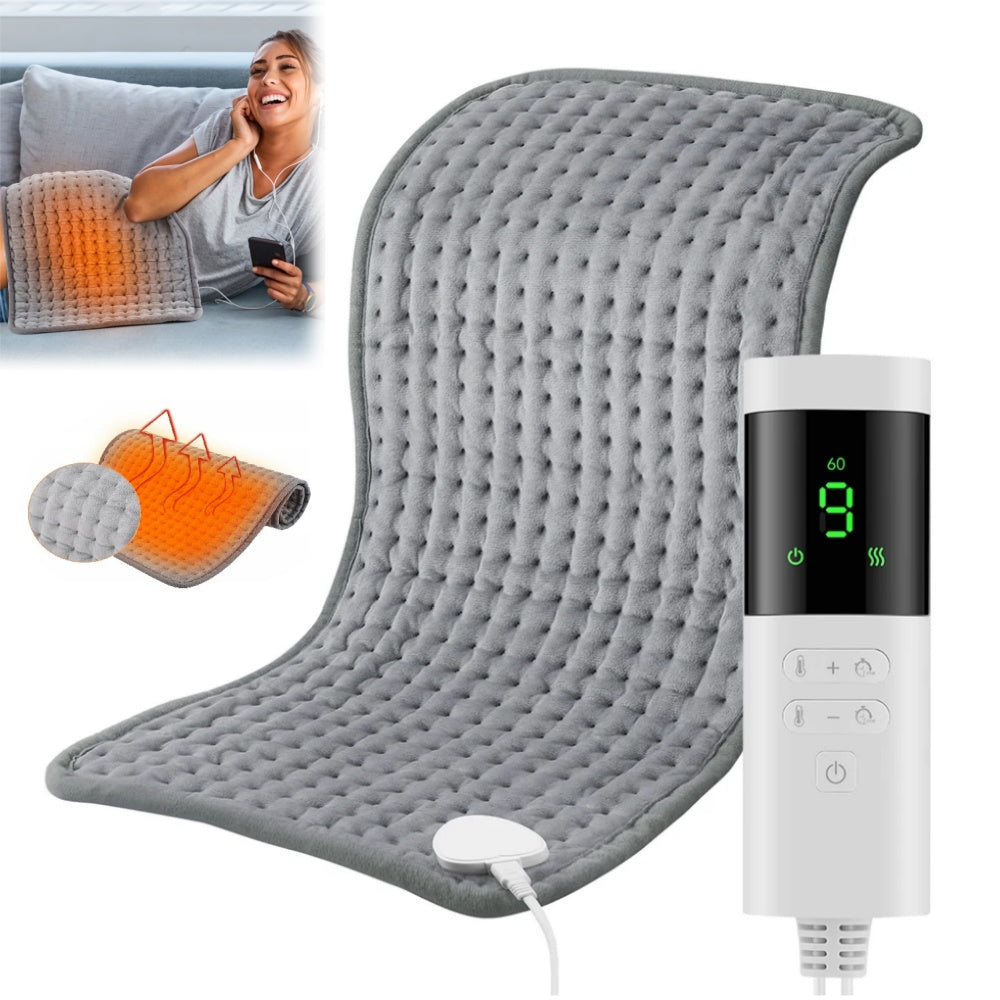 ELECTRIC CUSHION WARMING MAT HOT WATER BOTTLE BACK NECK JOINTS - 30*60CM
